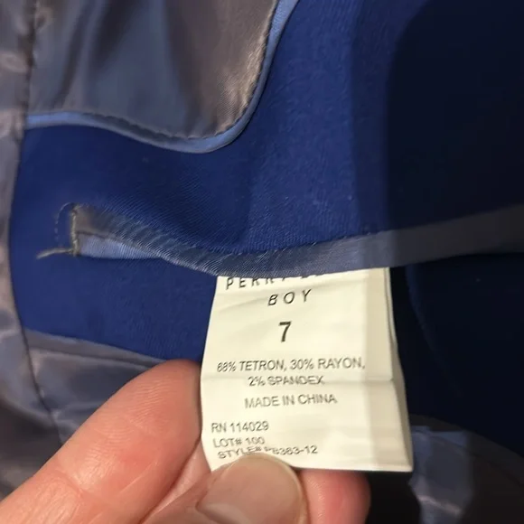 Boys Perry Ellis 5 piece suit